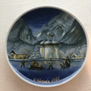 Piatto Natale 1987 Royal Tettau