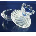 Scatola Blue Flower Swarovski