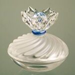 Scatola Blue Flower Swarovski