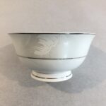 Set 6 coppette White Leaf Royal