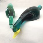 Coppia Anatre da appoggio Nason Murano