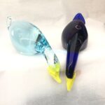 Coppia Anatre da appoggio Nason Murano