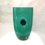 Vaso Verde Cenedese Vetro di Murano