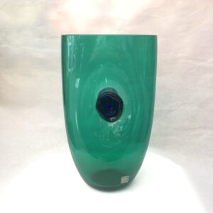 Vaso Verde Cenedese Vetro di Murano