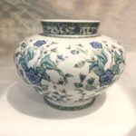 Vaso Fiori Blu Le Perle