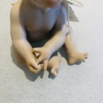 Statua Bimbo Sibania Porcellana Vicentina