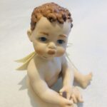 Statua Bimbo Sibania Porcellana Vicentina
