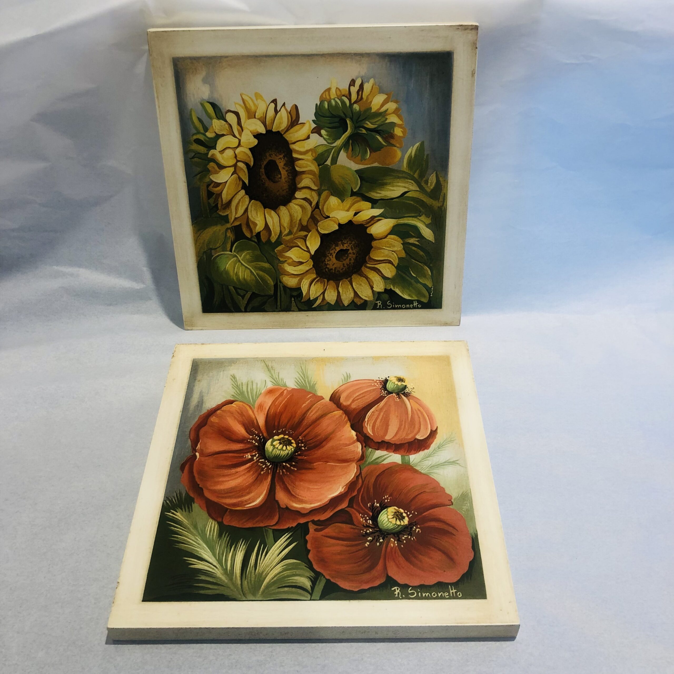 Set 2 quadri Fiori Simonetto