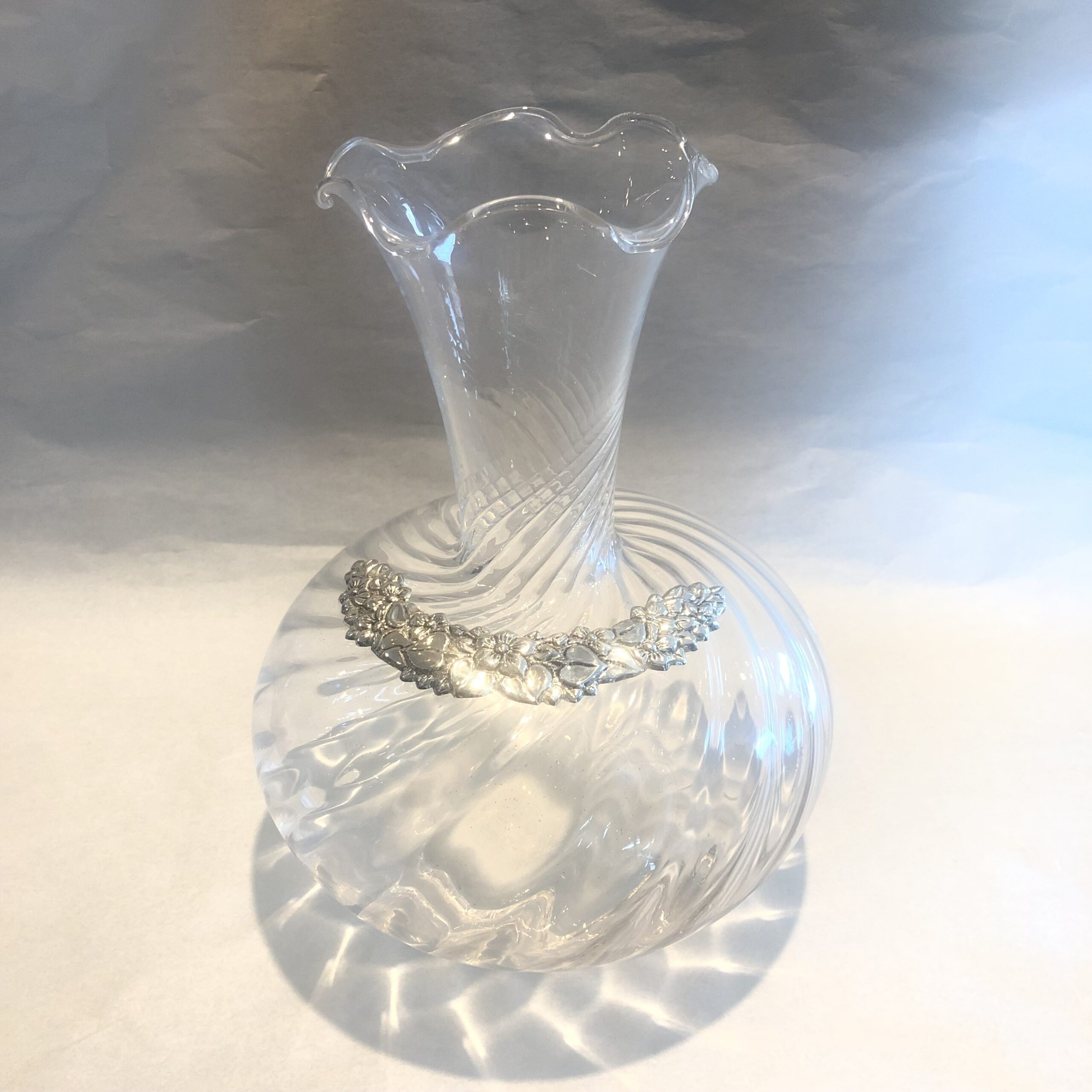 Vaso Fiori e Foglie Giemmeci Argenti