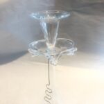 Vaso monofiore Cuore Brumal Murano