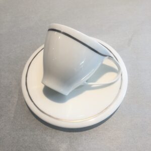 Set 6 tazze caffè Flare Platinum Royal