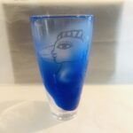 Vaso Dancing Blue Kosta Boda