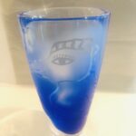 Vaso Dancing Blue Kosta Boda