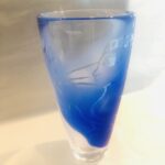 Vaso Dancing Blue Kosta Boda