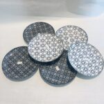 Set 6 piattini Nippon Black Maxwell Williams