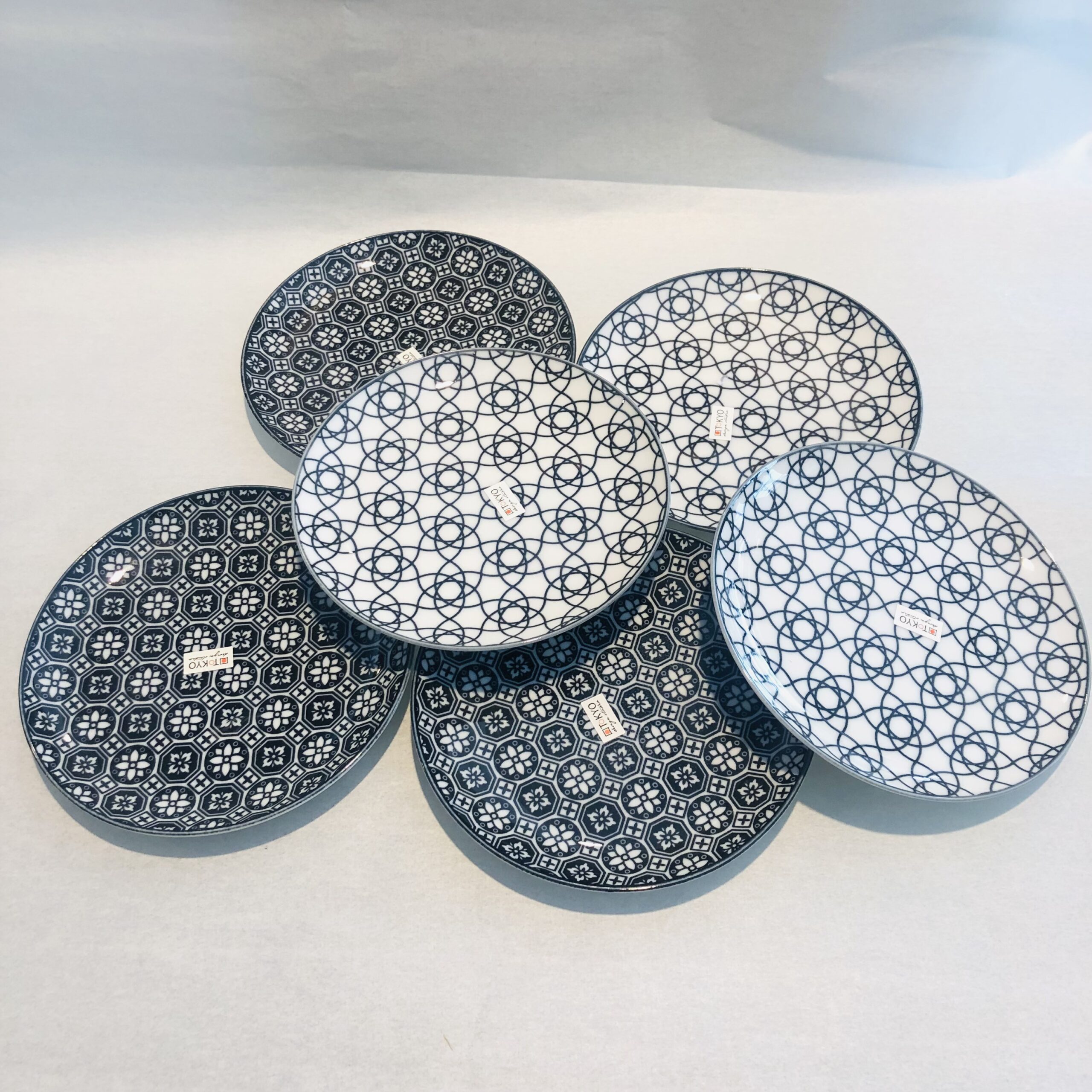 Set 6 piattini Nippon Black Maxwell Williams