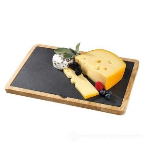 Tagliere con piatto ardesia Cilio