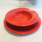 Set 18 piatti Kaleido Rosso Aragosta Pagnossin