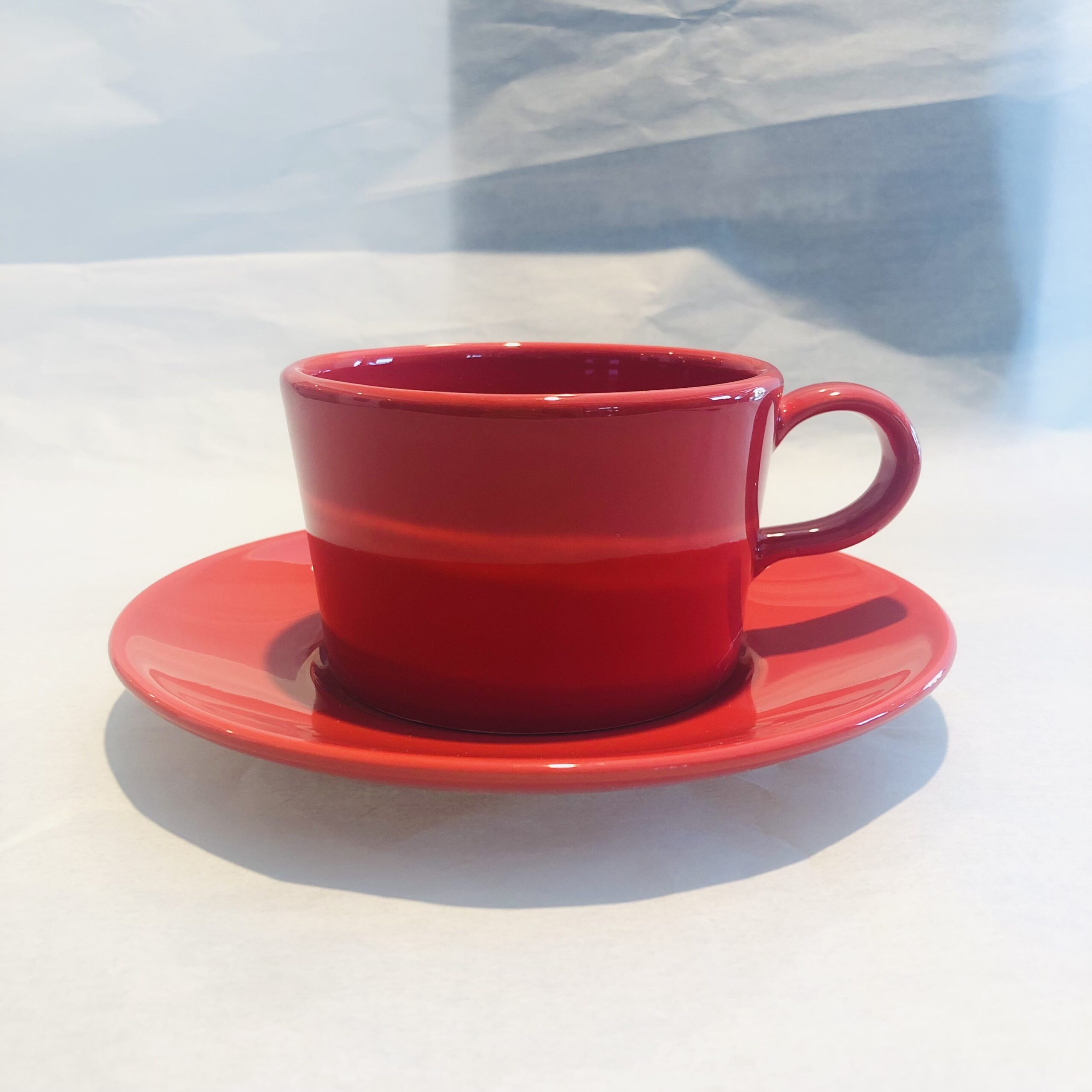 Tazza the Kaleido Rosso Aragosta Pagnossin
