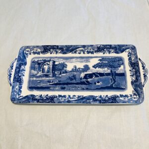 Vassoio rettangolare Blue Italian di Spode