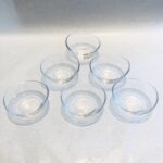 Set 6 ciotoline Aperitivo e Salse Papaya Vetrerie Ego