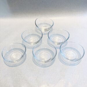 Set 6 ciotoline Aperitivo e Salse Papaya Vetrerie Ego