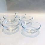 Set 6 ciotoline Aperitivo e Salse Papaya Vetrerie Ego