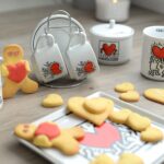 Set 2 tazze caffè con supporto Keith Haring Foundation - Egan