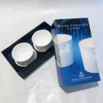 Set 2 portacandele Tealight White Christmas Royal Copenhagen