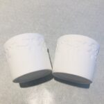 Set 2 portacandele Tealight White Christmas Royal Copenhagen