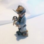 Statua Christian, il piccolo dottore - Figurine Royal Copenhagen