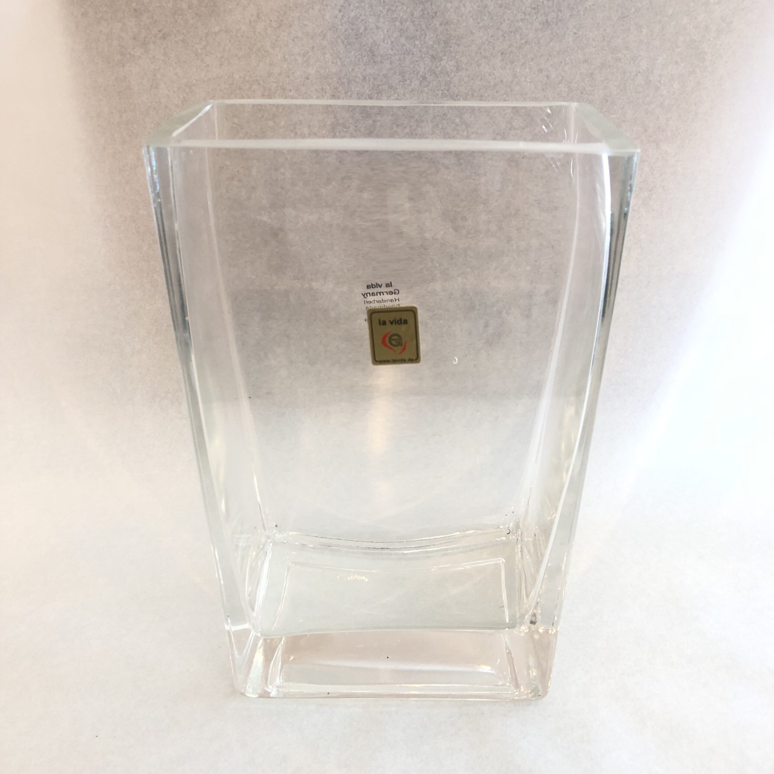 Vaso Rettangolare Cristallerie La Vida