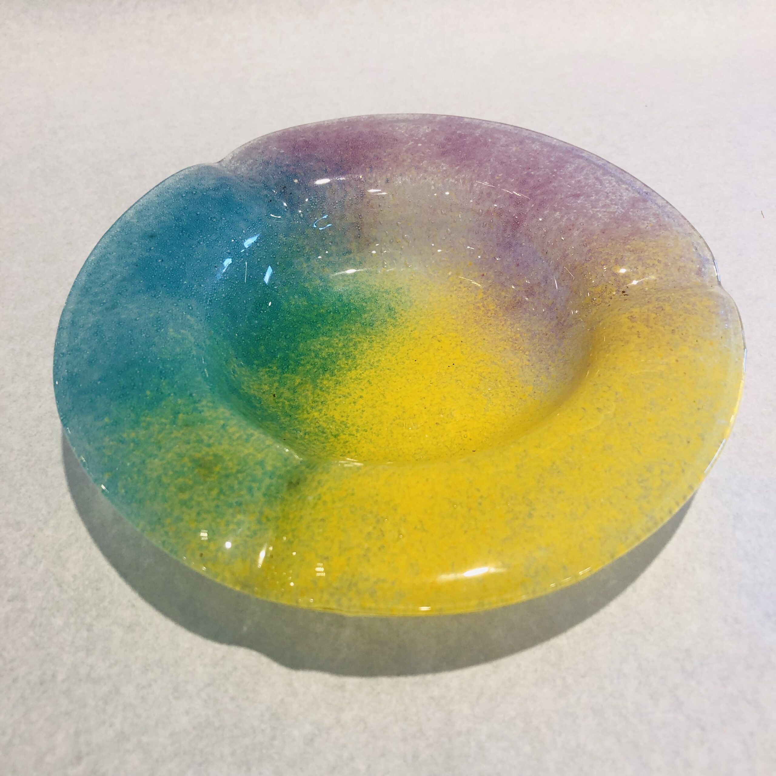Posacenere Rainbow Vetrerie
