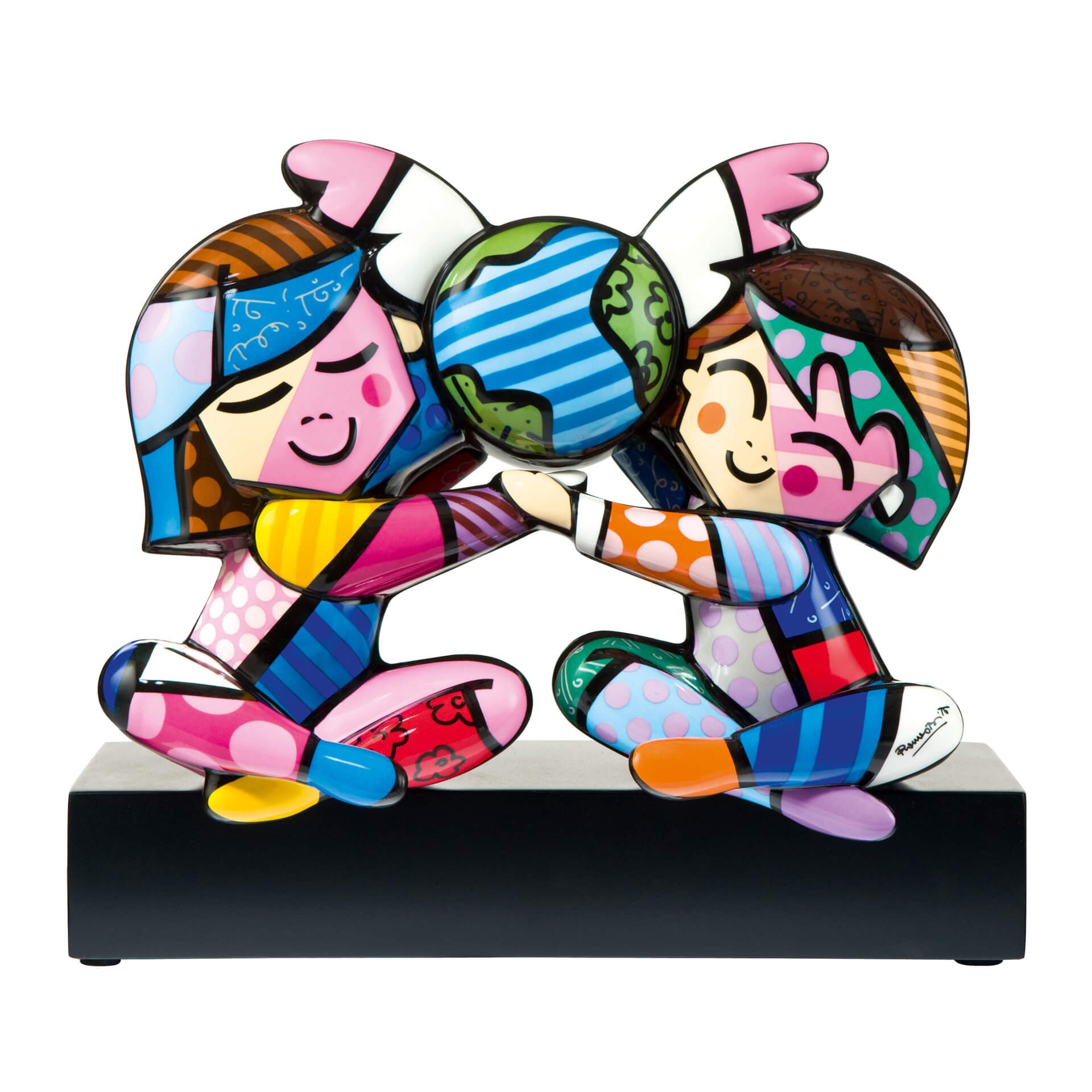 Figura di porcellana Romero Britto: Children of the Earth